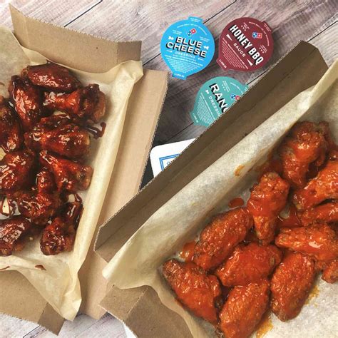 Soft squishy is because the <b>wings</b> arrive pre-cooked and are essentially thawed out and re-heated in the oven plus the sauce gets absorbed into them making them more soggy. . Dominos wings